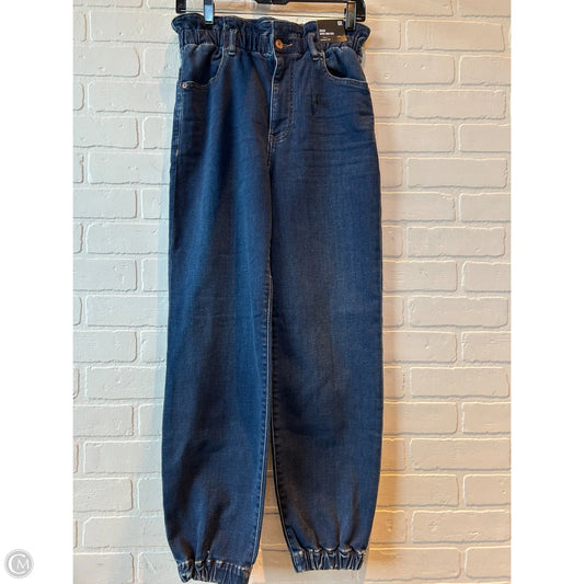 Jeans Skinny By Express In Blue Denim, Size: 6