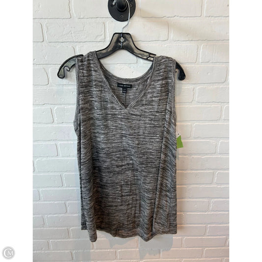 Top Sleeveless By Lane Bryant In Grey, Size: L