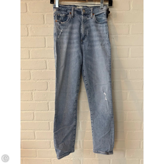 Jeans Cropped By Citizens Of Humanity In Blue Denim, Size: 2