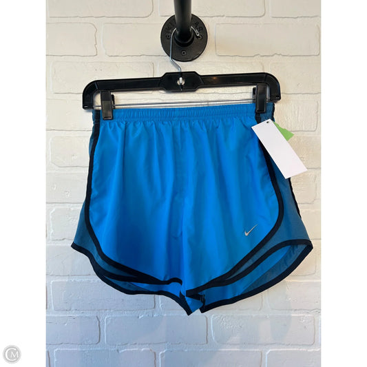 Athletic Shorts By Nike In Blue, Size: 4