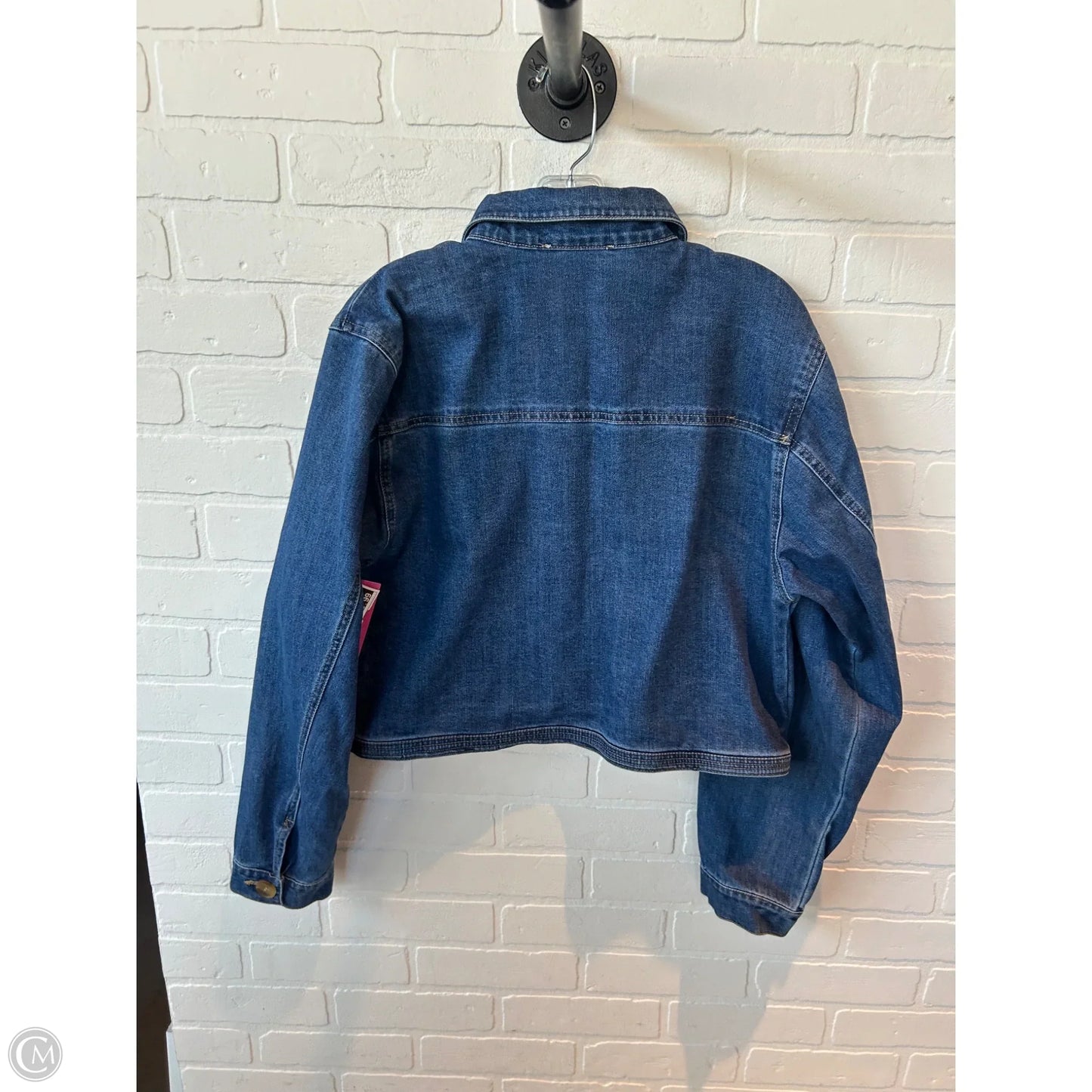 Jacket Denim By Rachel Zoe In Blue Denim, Size: L