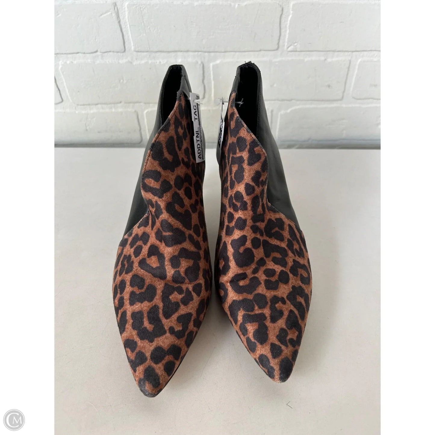 Shoes Heels Kitten By Jessica Simpson In Black & Brown, Size: 8