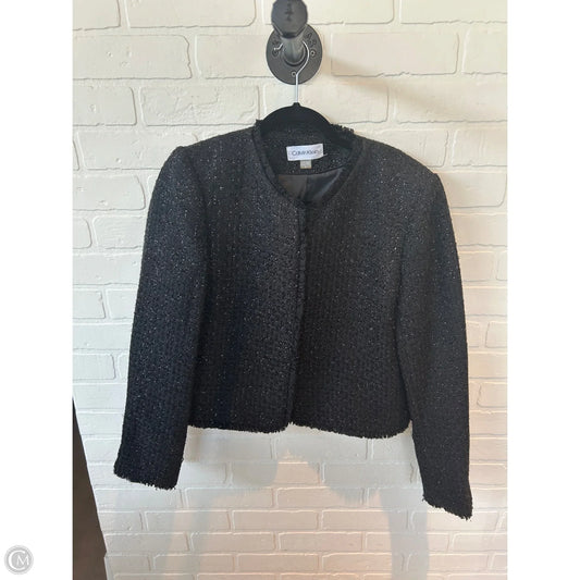 Blazer By Calvin Klein In Black, Size: M