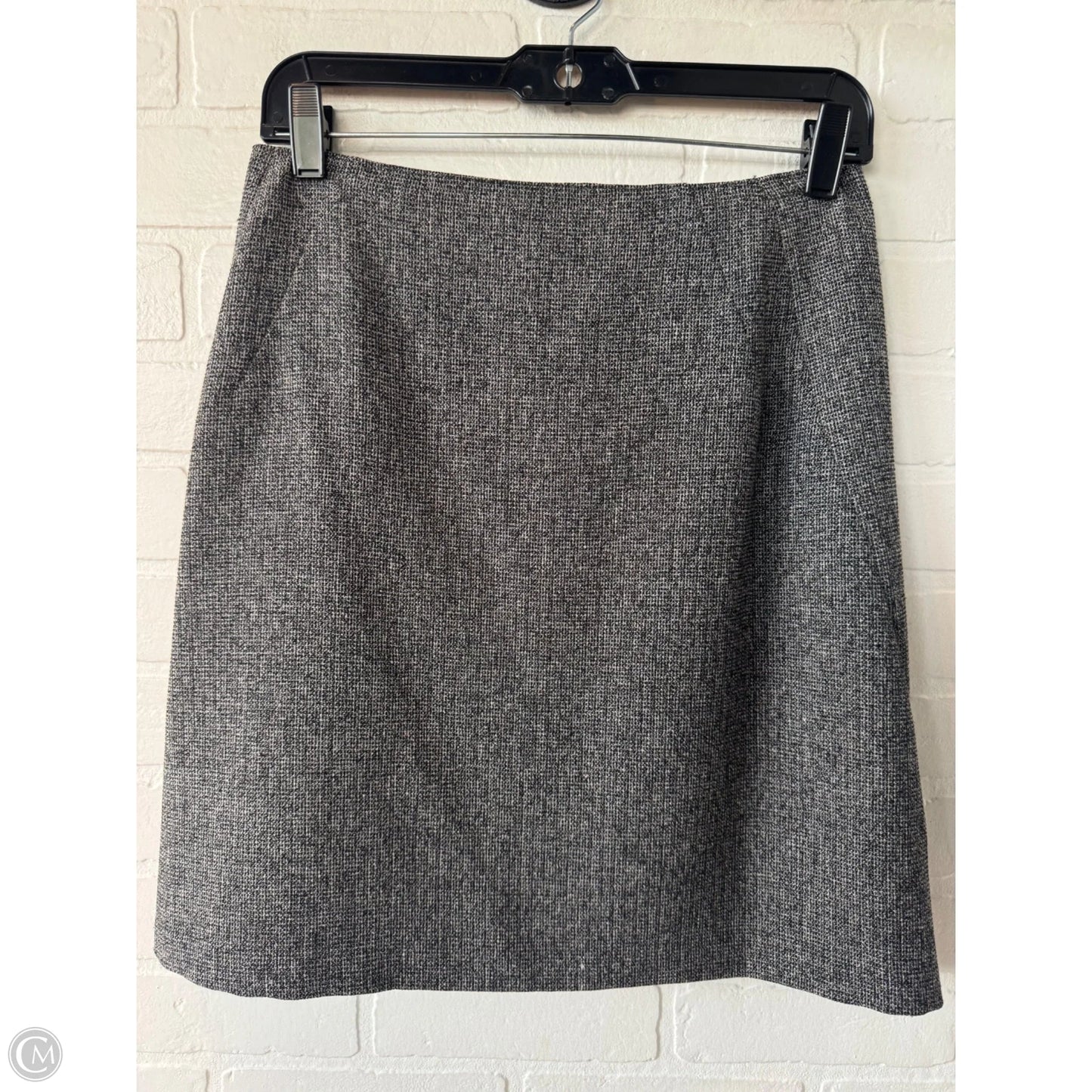 Skirt Midi By Tahari By Arthur Levine In Grey, Size: 2