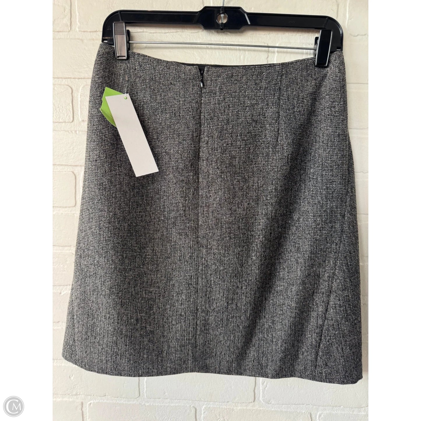 Skirt Midi By Tahari By Arthur Levine In Grey, Size: 2