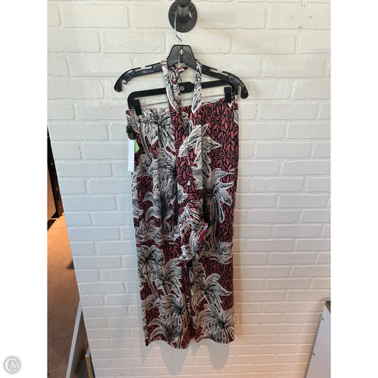 Pants Set 2pc By Rachel Zoe In Black & Pink, Size: S