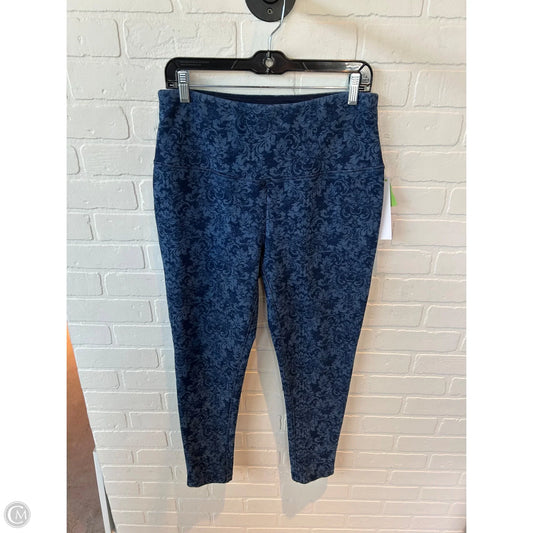 Pants Leggings By Chicos In Blue, Size: 8