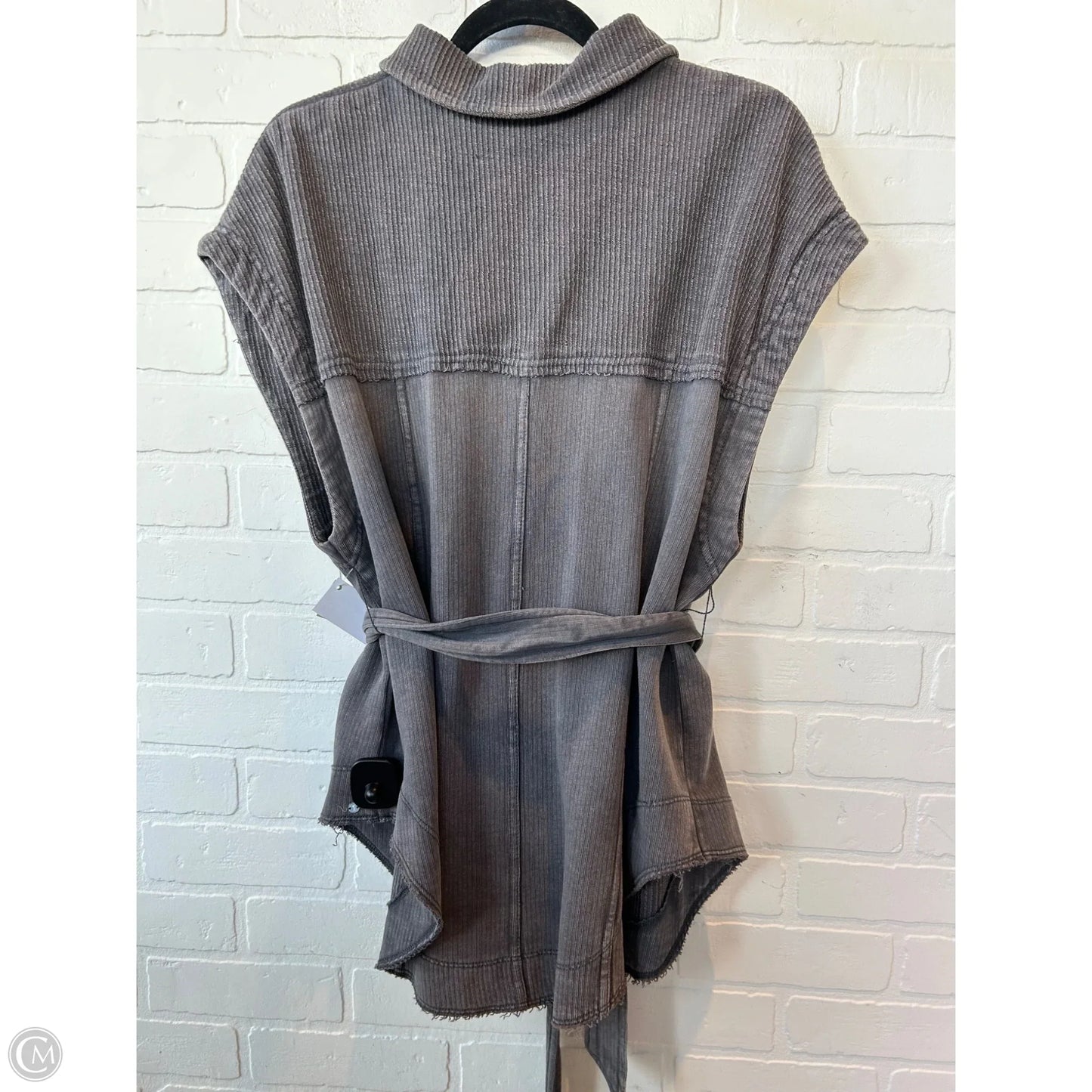 Vest Other By Pilcro In Grey, Size: M