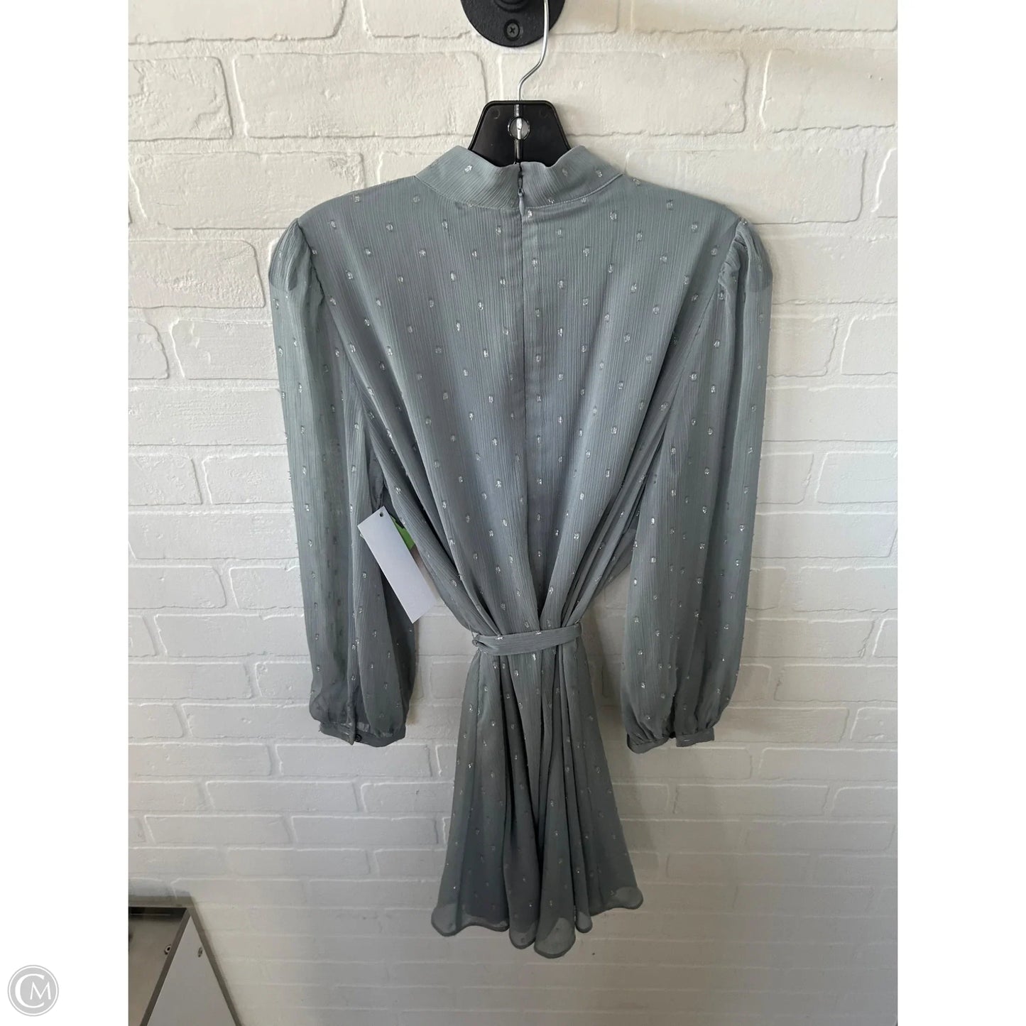 Dress Party Short By Ann Taylor In Grey, Size: S