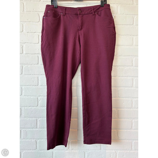 Pants Other By Christopher And Banks In Red, Size: 12p