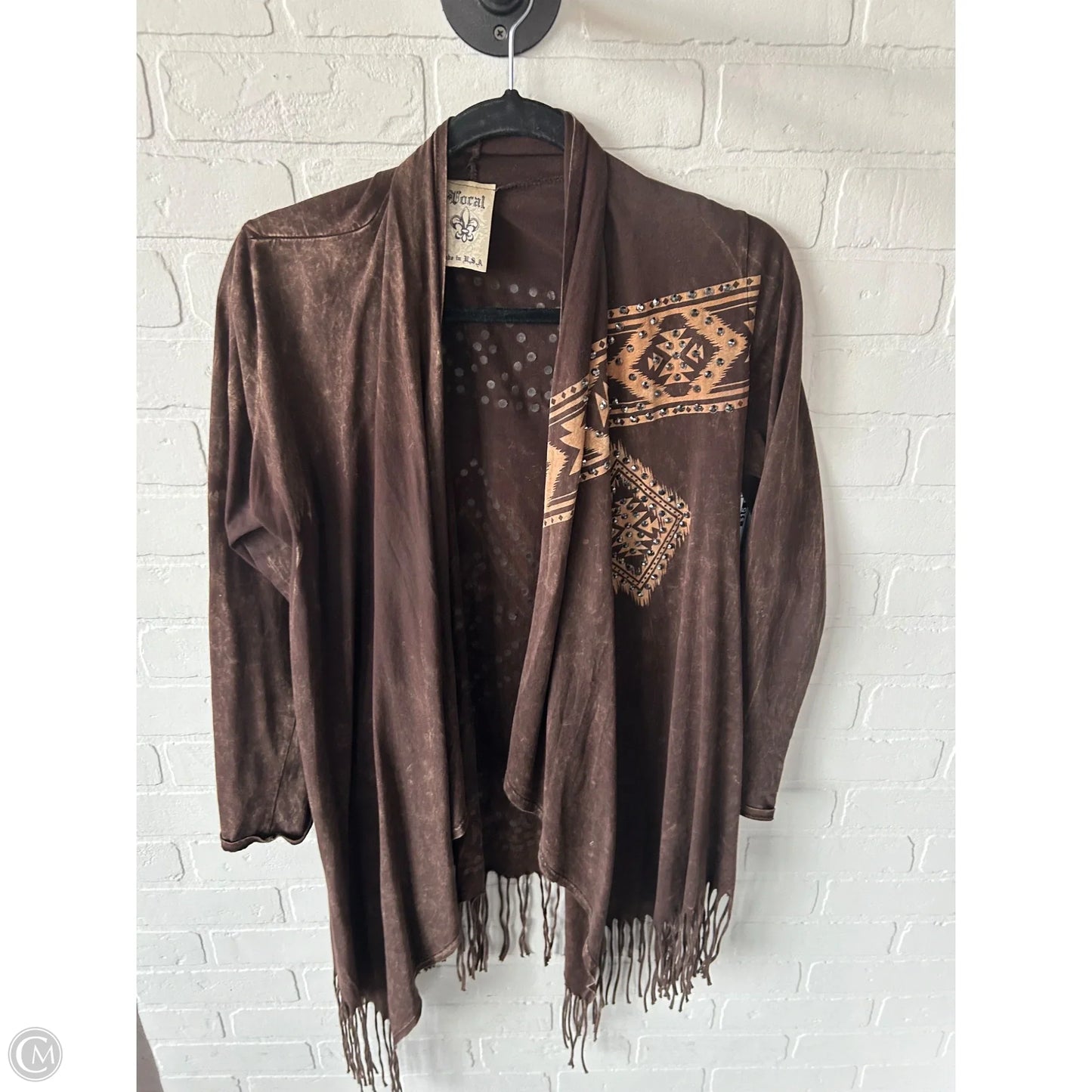 Cardigan By Vocal In Brown, Size: M