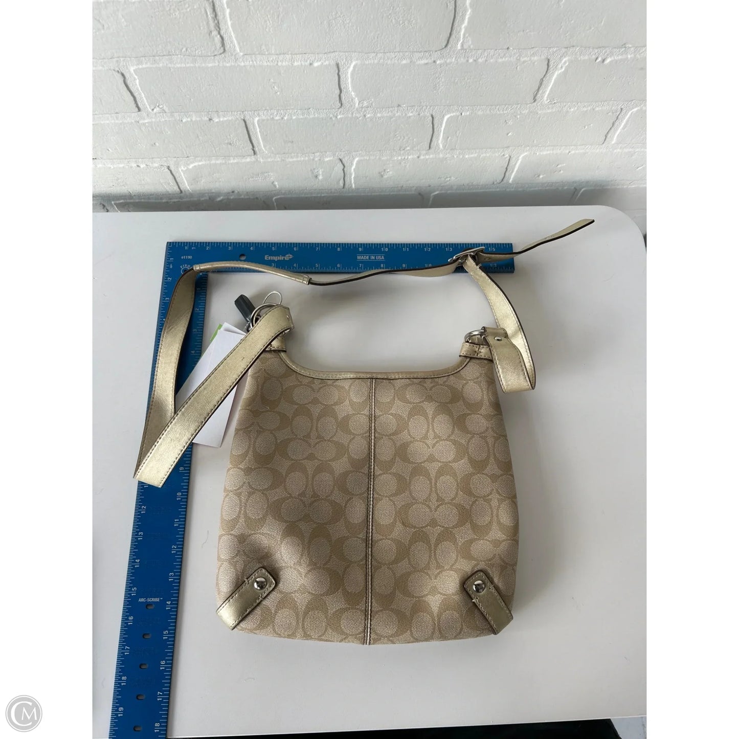 Crossbody Designer By Coach, Size: Medium