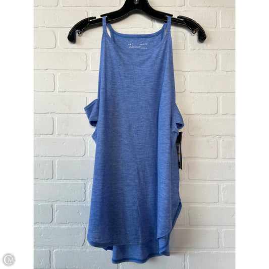 Athletic Tank Top By Under Armour In Blue, Size: S