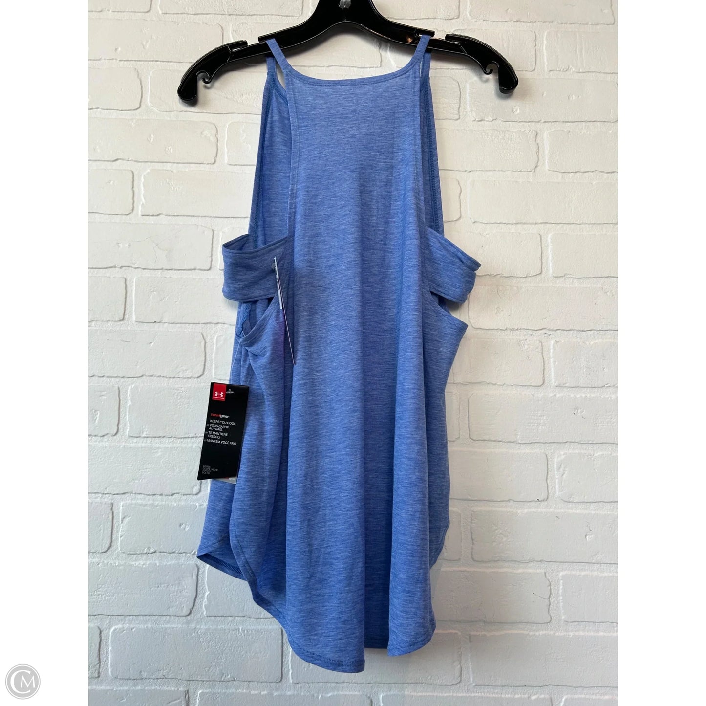 Athletic Tank Top By Under Armour In Blue, Size: S