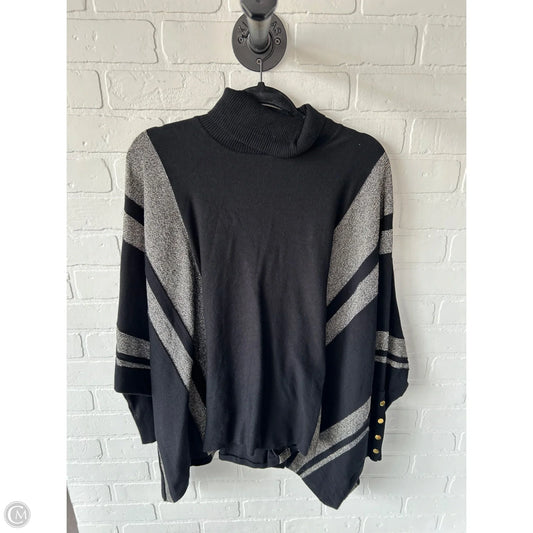 Sweater By Alfani In Black & Gold, Size: Xl