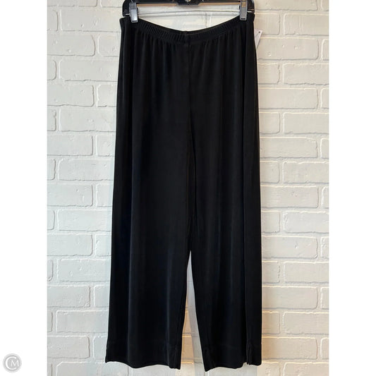 Pants Wide Leg By Chicos In Black, Size: 12