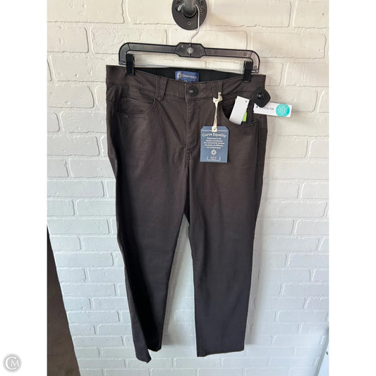Jeans Straight By Democracy In Brown Denim, Size: 12