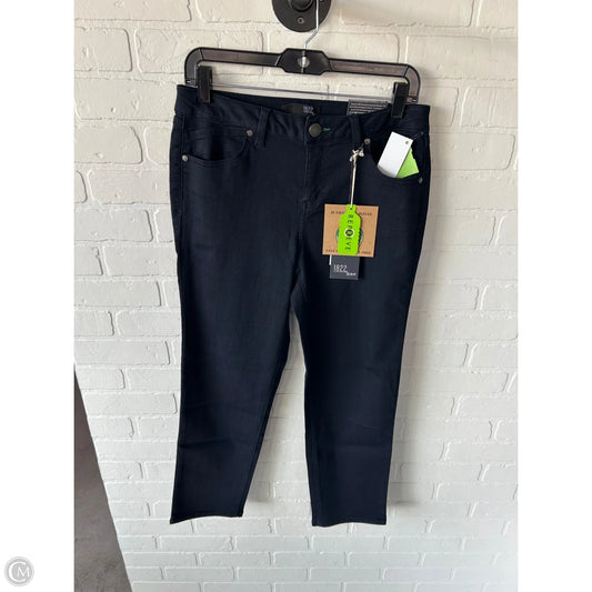 Jeans Straight By 1822 Denim In Black Denim, Size: 10