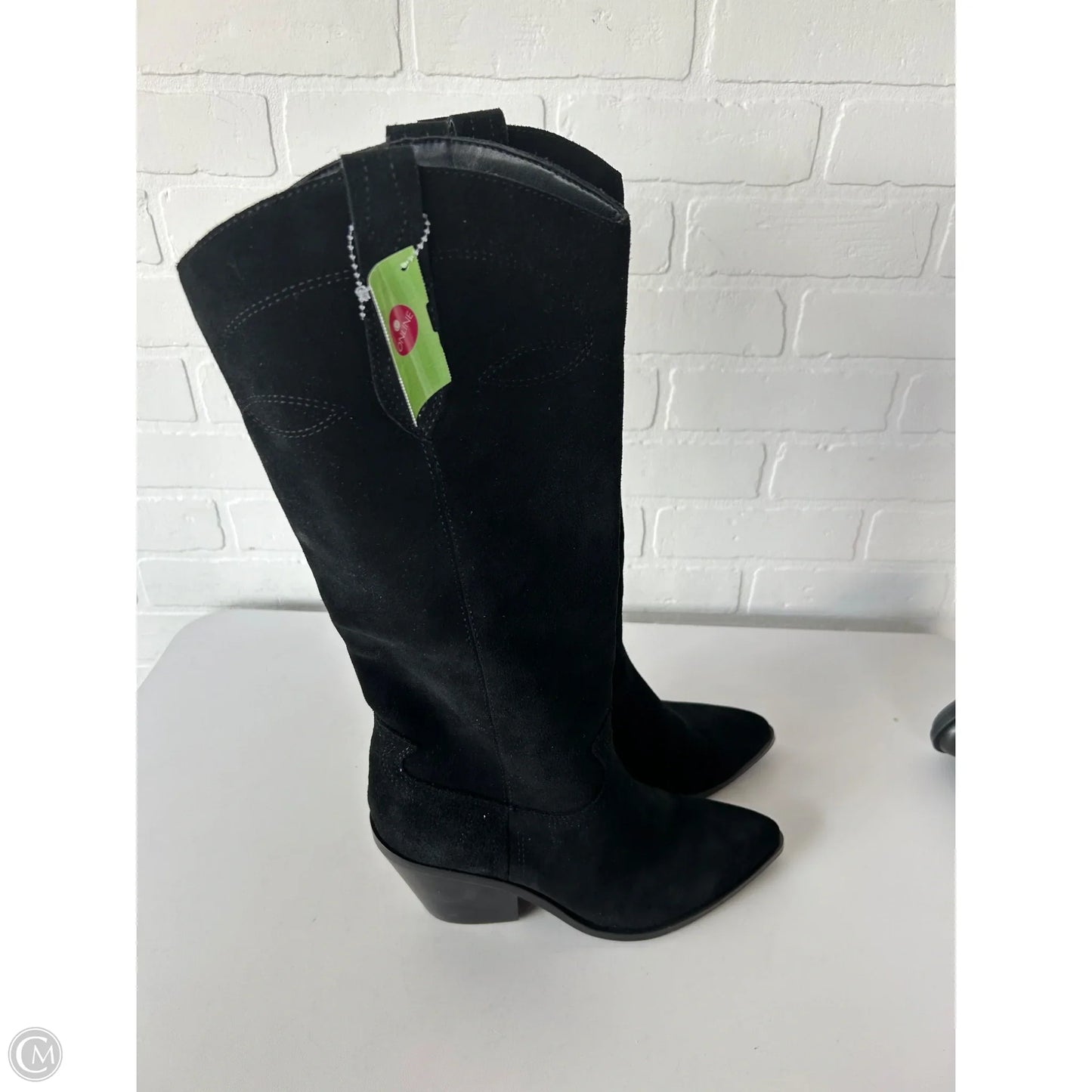 Boots Western By Nine West In Black, Size: 8.5