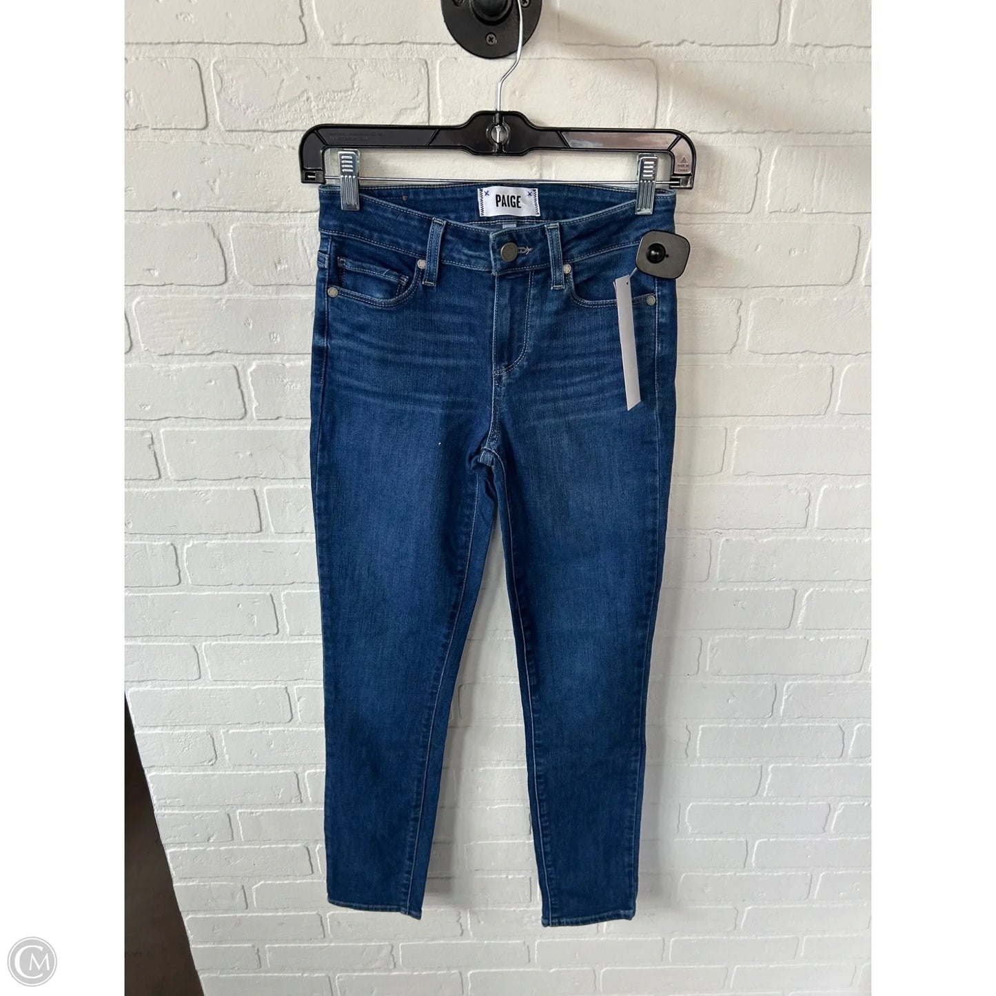 Jeans Skinny By Paige In Blue Denim, Size: 2