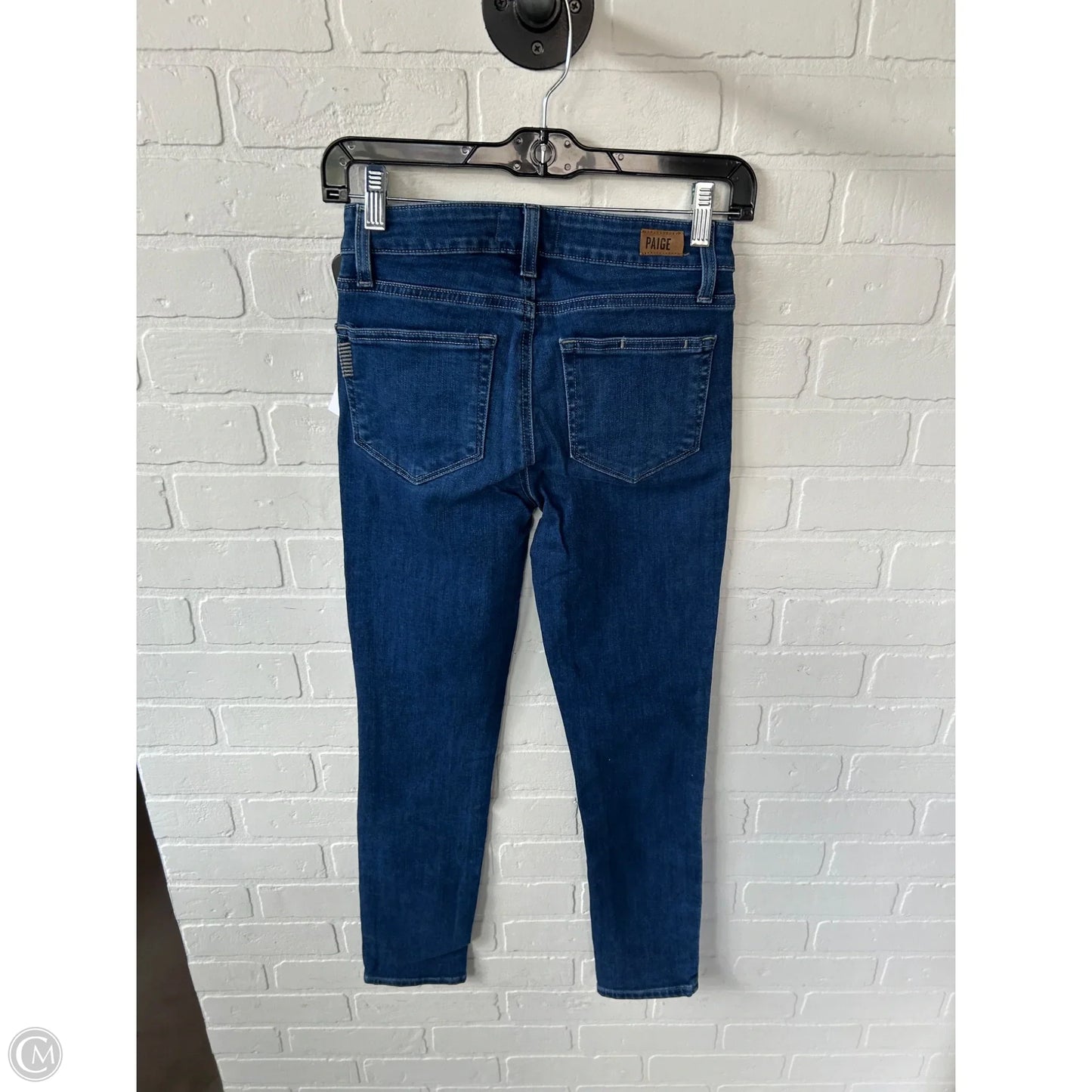 Jeans Skinny By Paige In Blue Denim, Size: 2