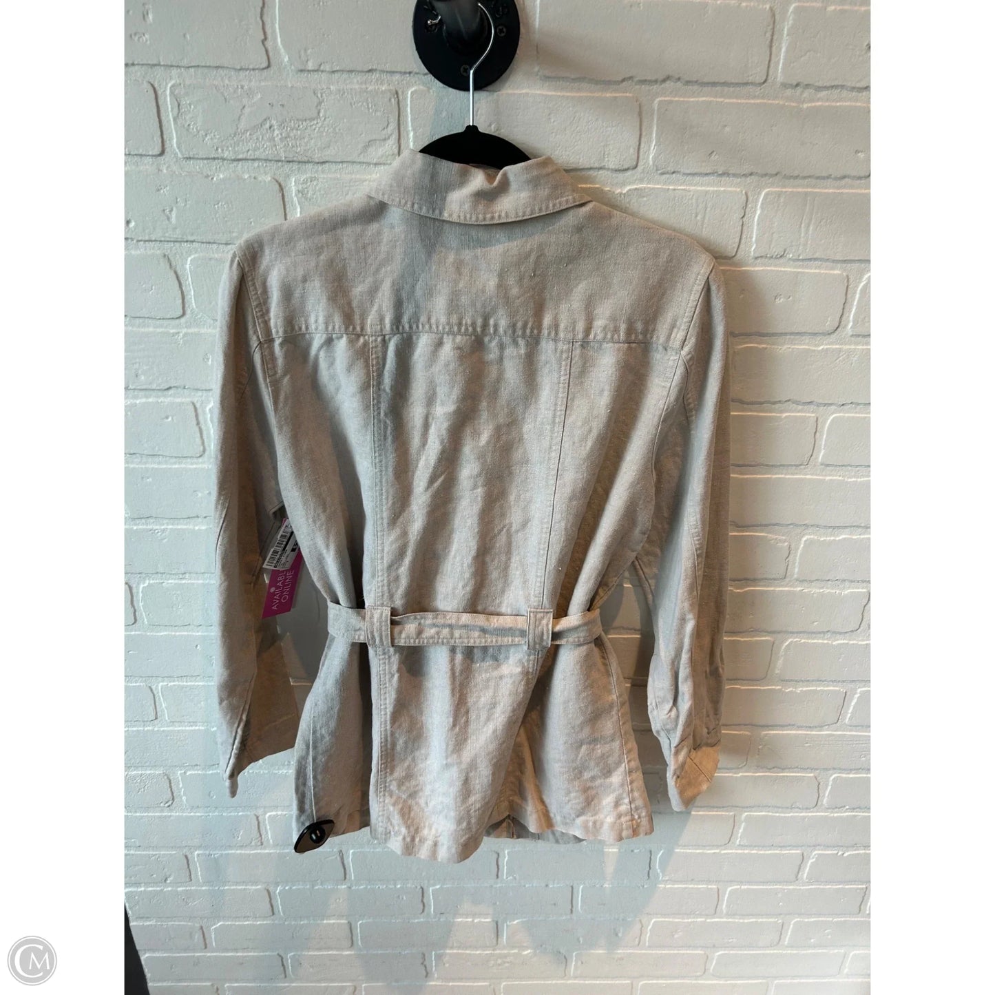 Jacket Other By Relativity In Tan, Size: S