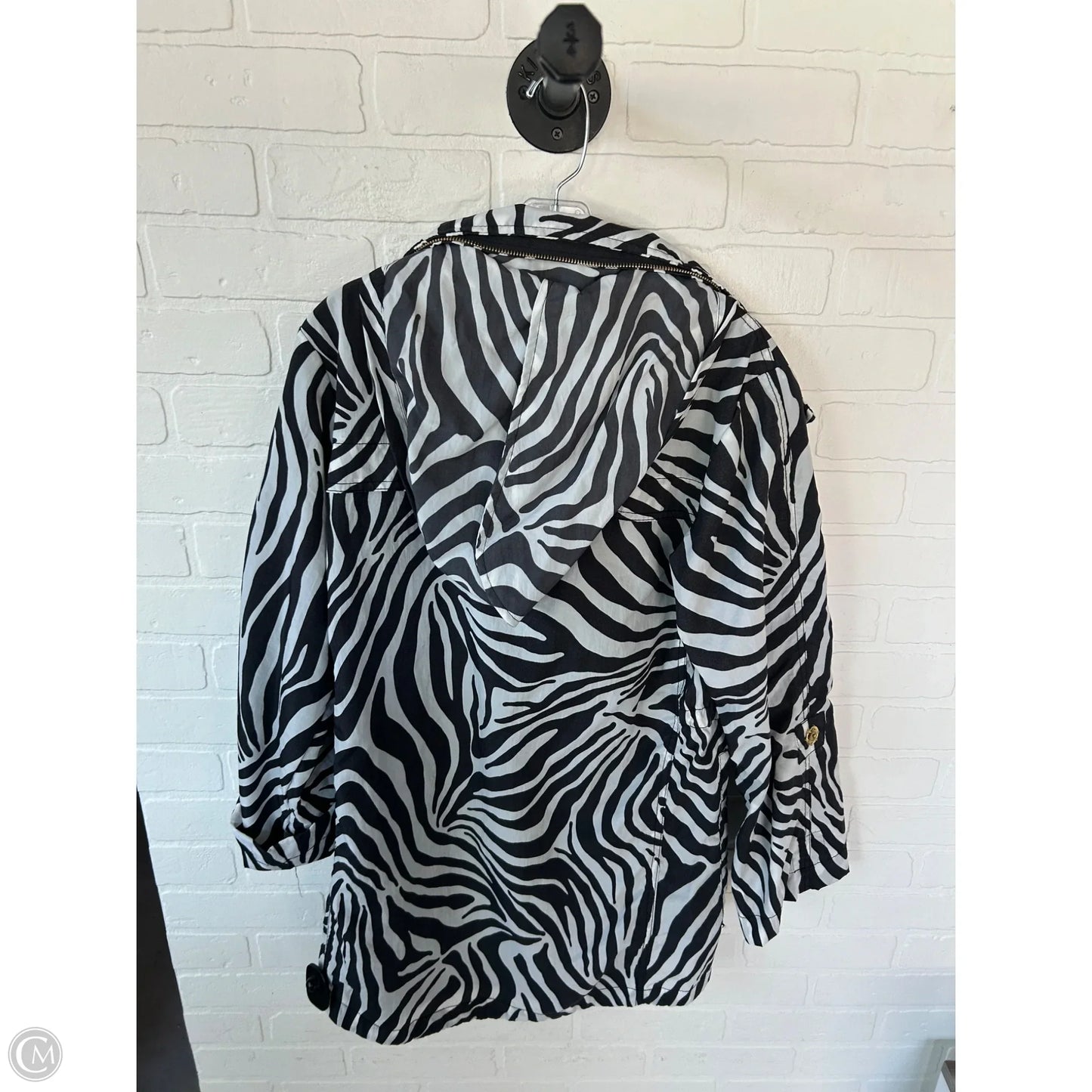 Jacket Other By Seven 7 In Black & White, Size: S