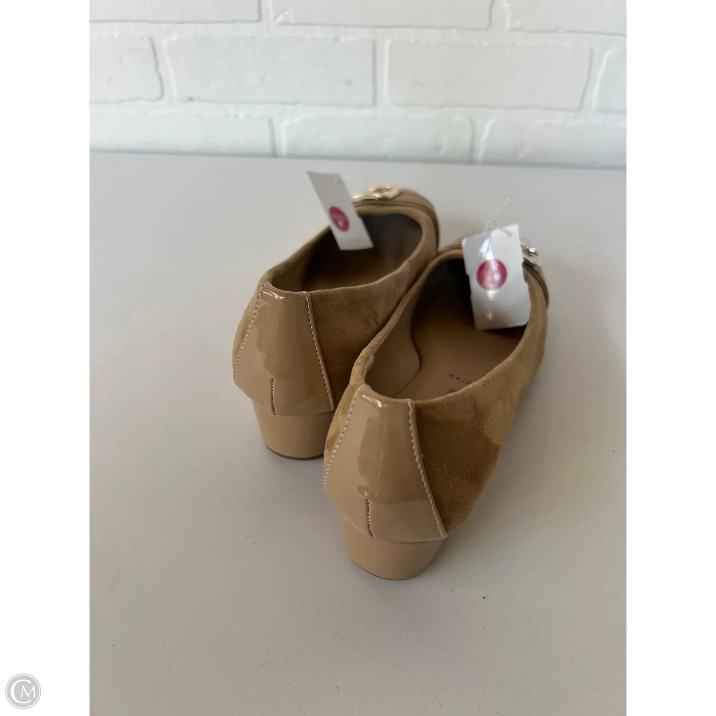 Shoes Heels Block By Anne Klein In Tan, Size: 8