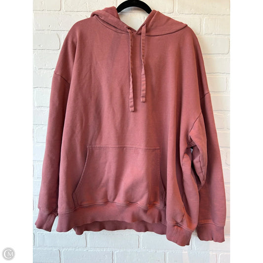 Sweatshirt Hoodie By Aerie In Pink, Size: Xl