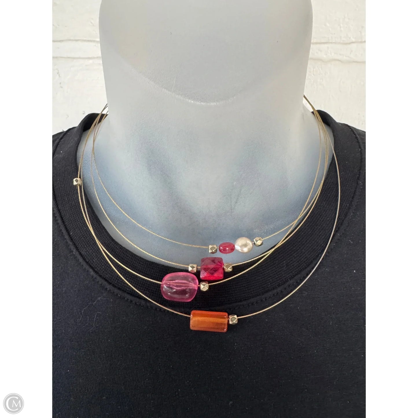 Necklace Layered By Clothes Mentor