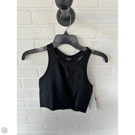 Athletic Bra By Kensie In Black, Size: S