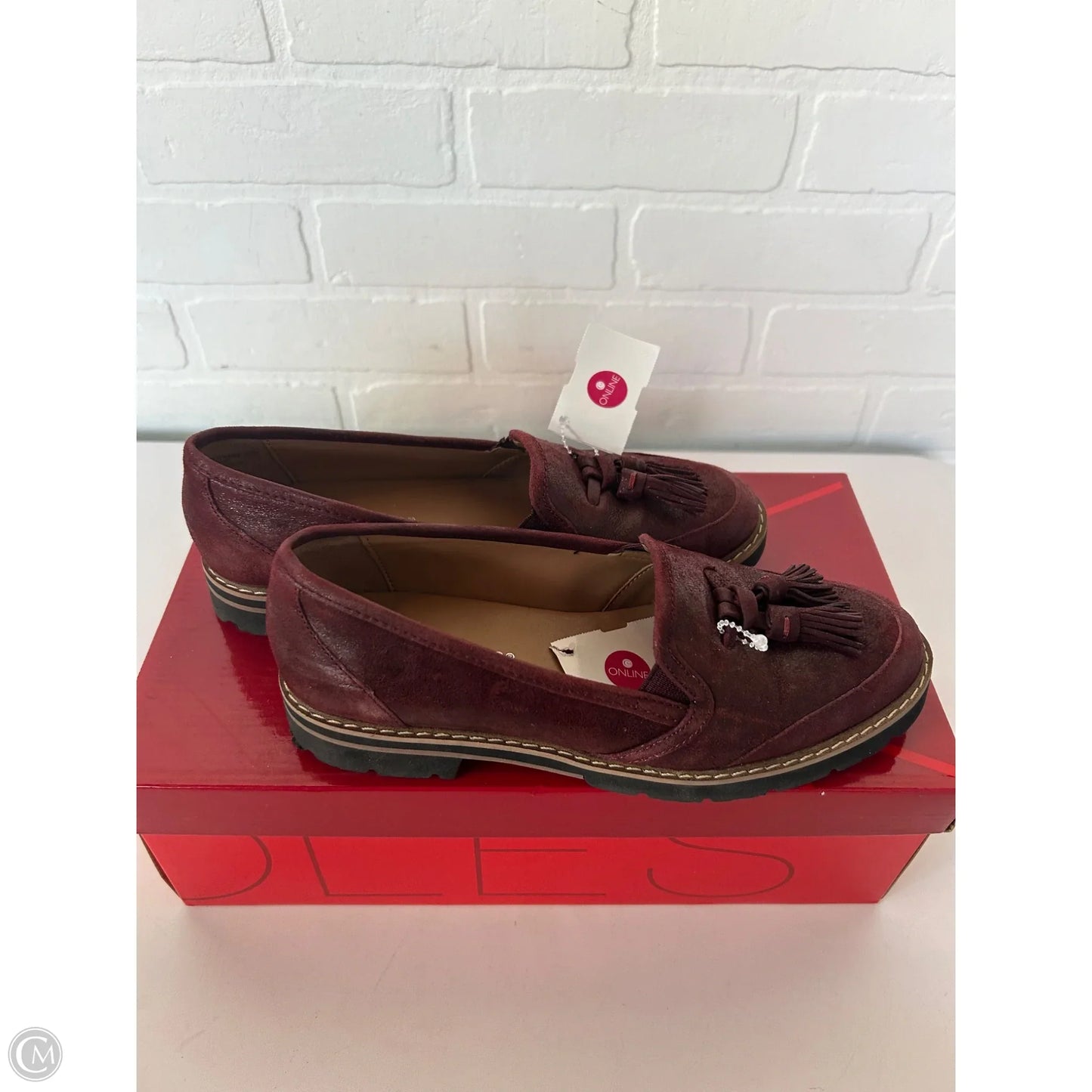 Shoes Flats By Aerosoles In Red, Size: 5.5