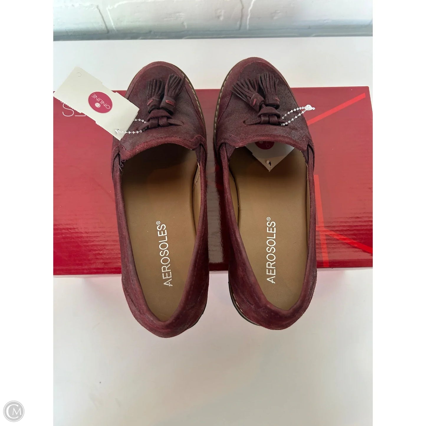 Shoes Flats By Aerosoles In Red, Size: 5.5