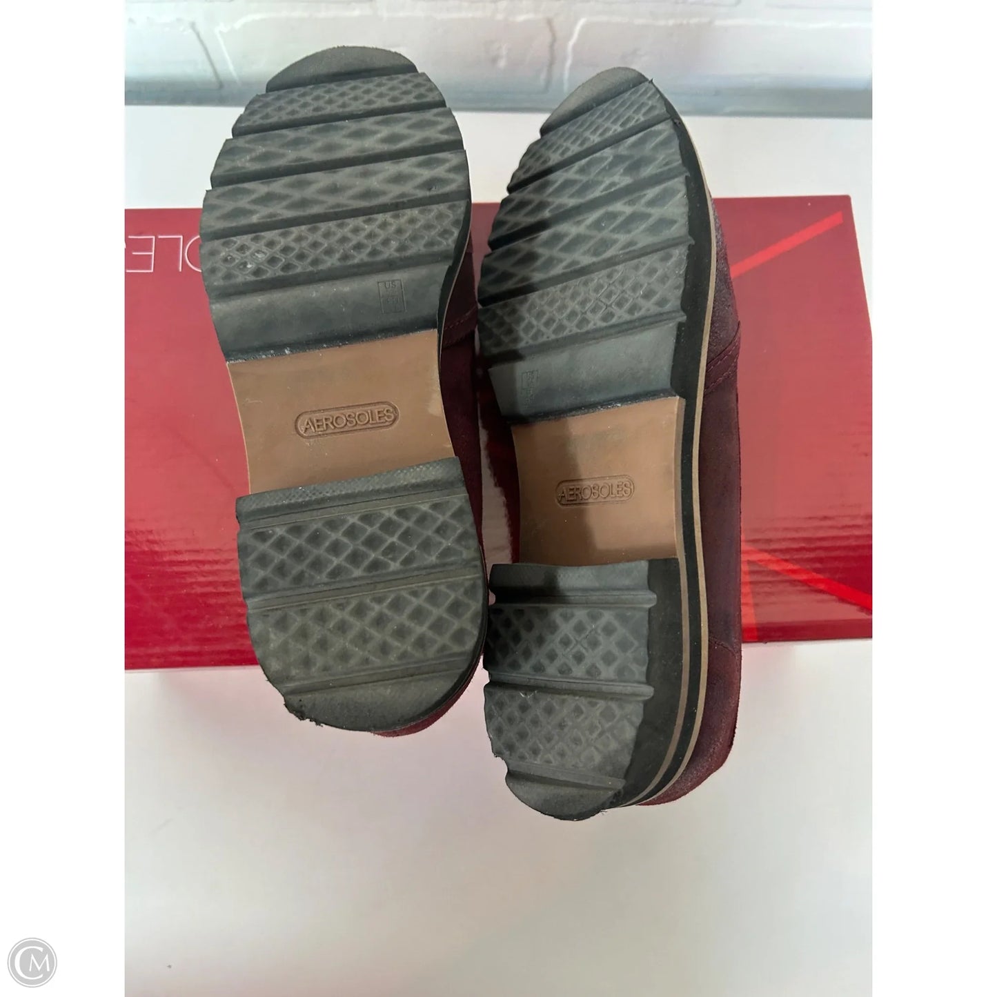 Shoes Flats By Aerosoles In Red, Size: 5.5