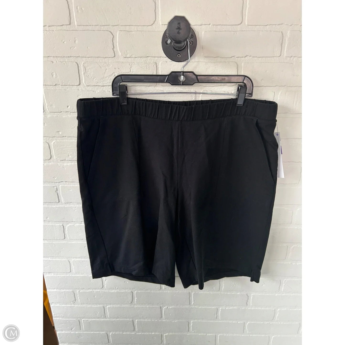 Shorts By Pure Jill In Black, Size: 20