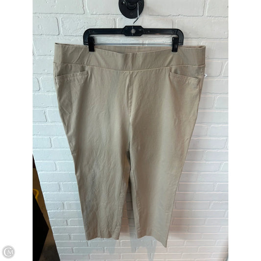 Pants Other By Soft Surroundings In Tan, Size: 20
