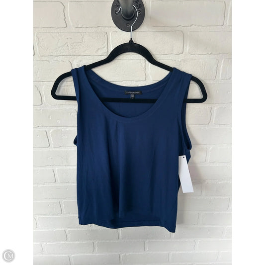 Top Sleeveless Basic By Eileen Fisher In Blue, Size: Xs