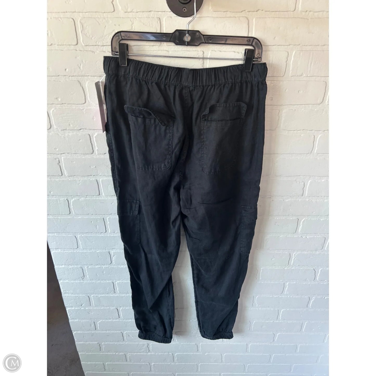 Pants Linen By Nicole By Nicole Miller In Black, Size: 12