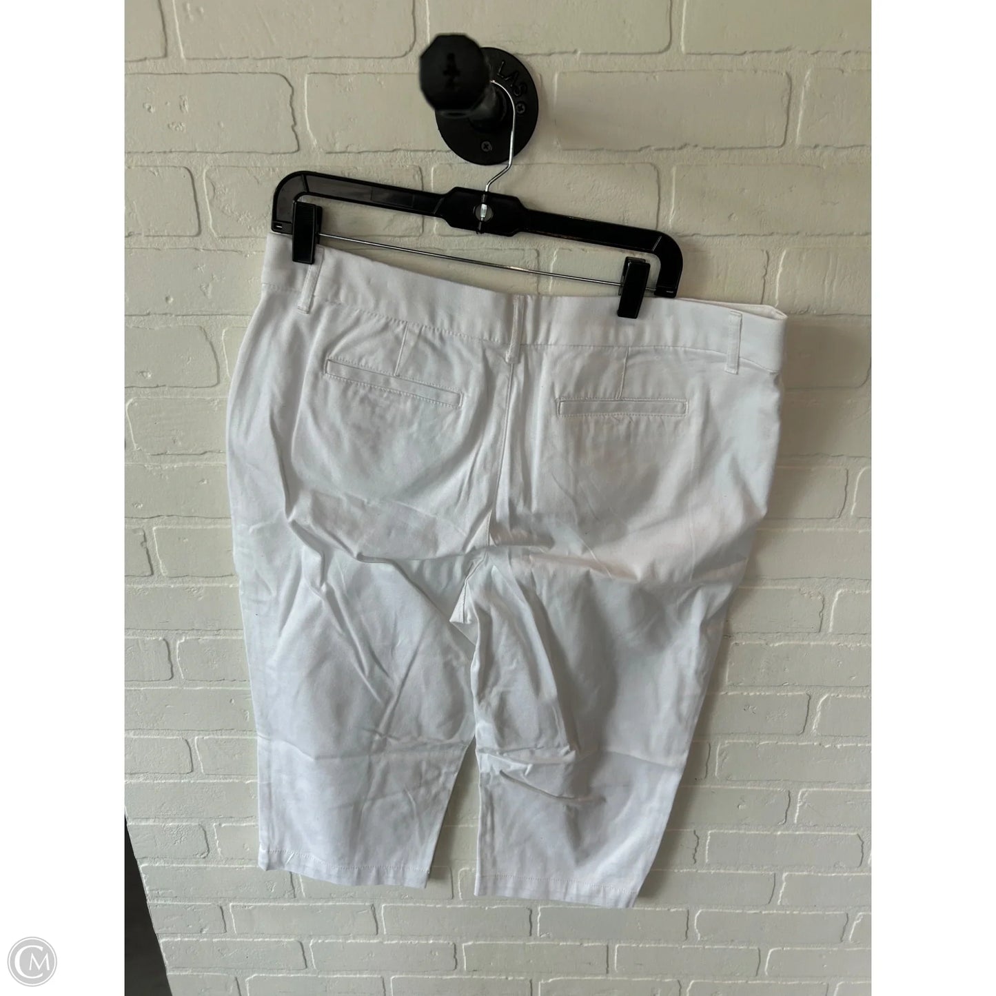 Capris By St Johns Bay In White Denim, Size: 16