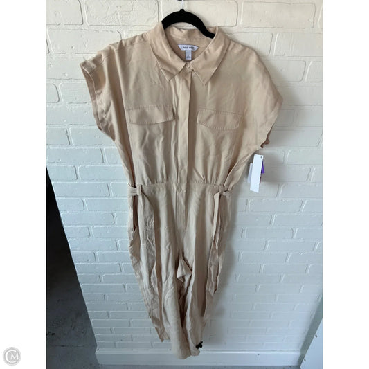 Jumpsuit By Nine West In Tan, Size: L