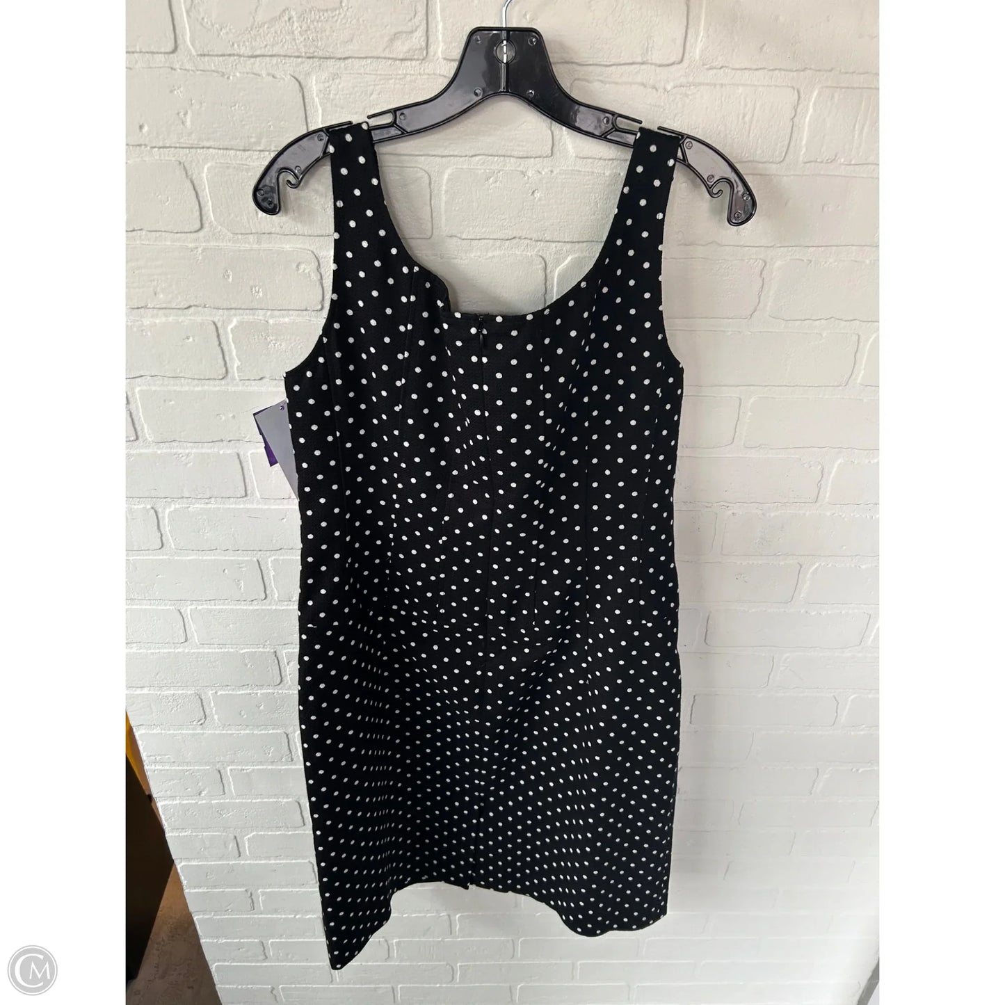 Dress Party Short By Clothes Mentor In Black & White, Size: L