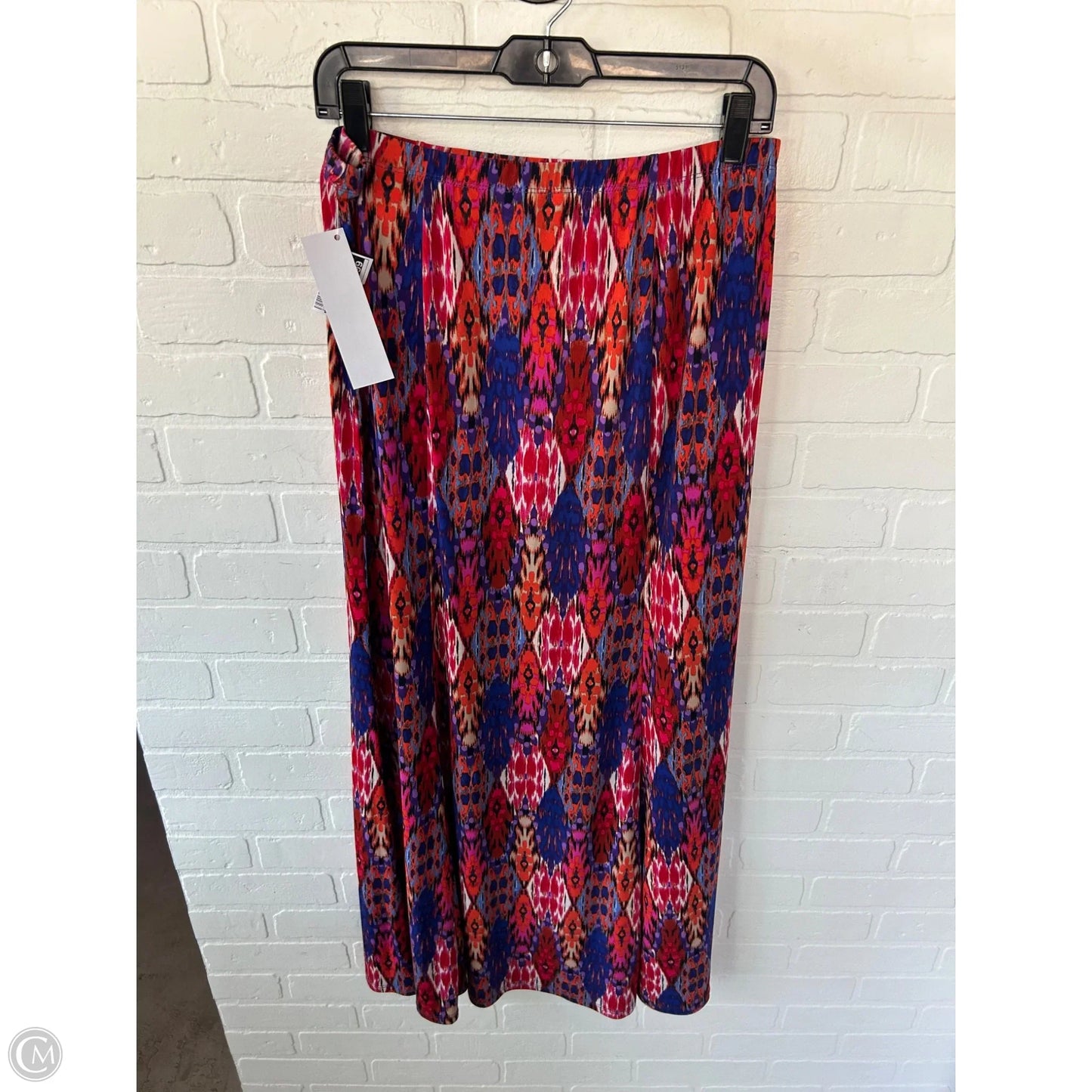 Skirt Maxi By Susan Graver In Orange & Purple, Size: 8