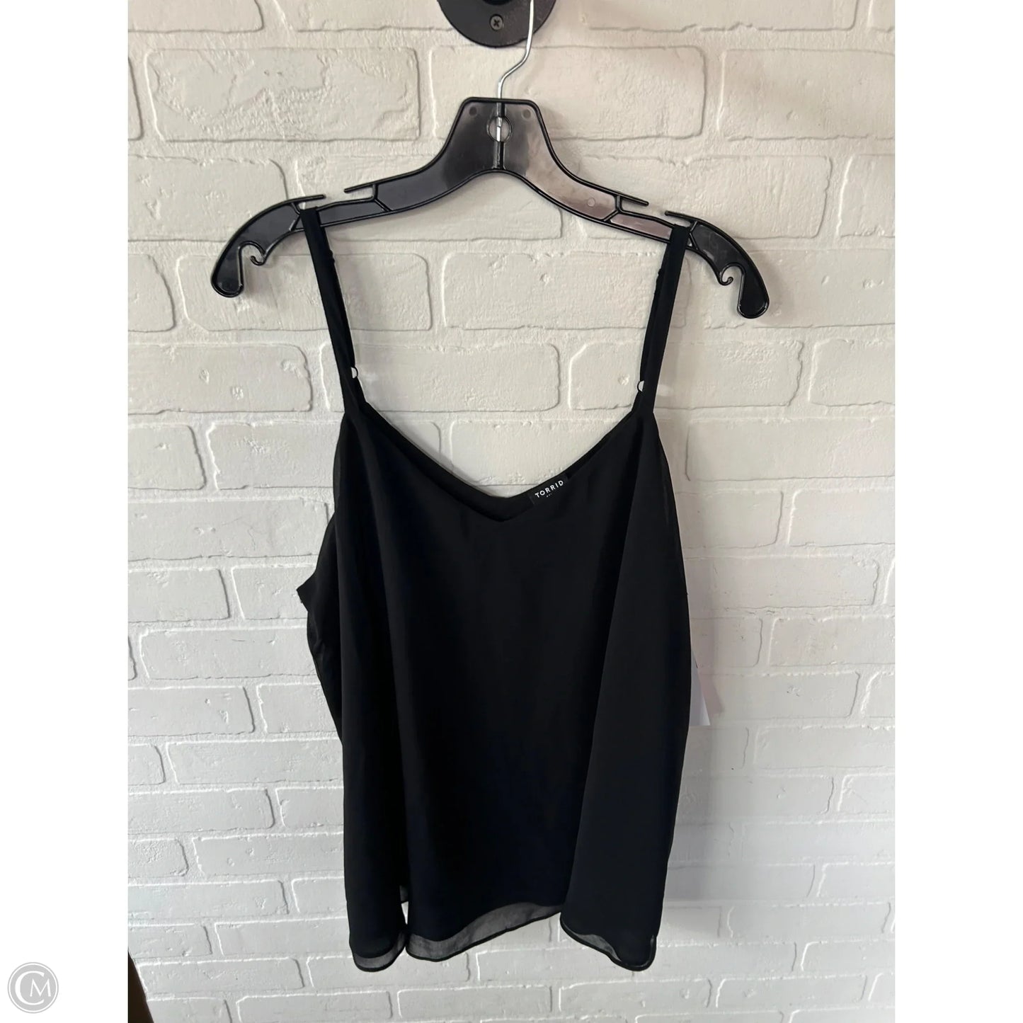 Top Sleeveless Basic By Torrid In Black, Size: 2x