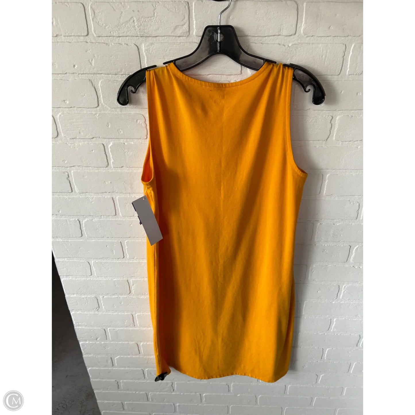 Dress Casual Short By Eileen Fisher In Yellow, Size: M