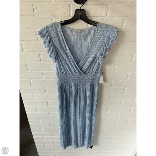 Dress Party Midi By Chelsea 28 In Blue & White, Size: S
