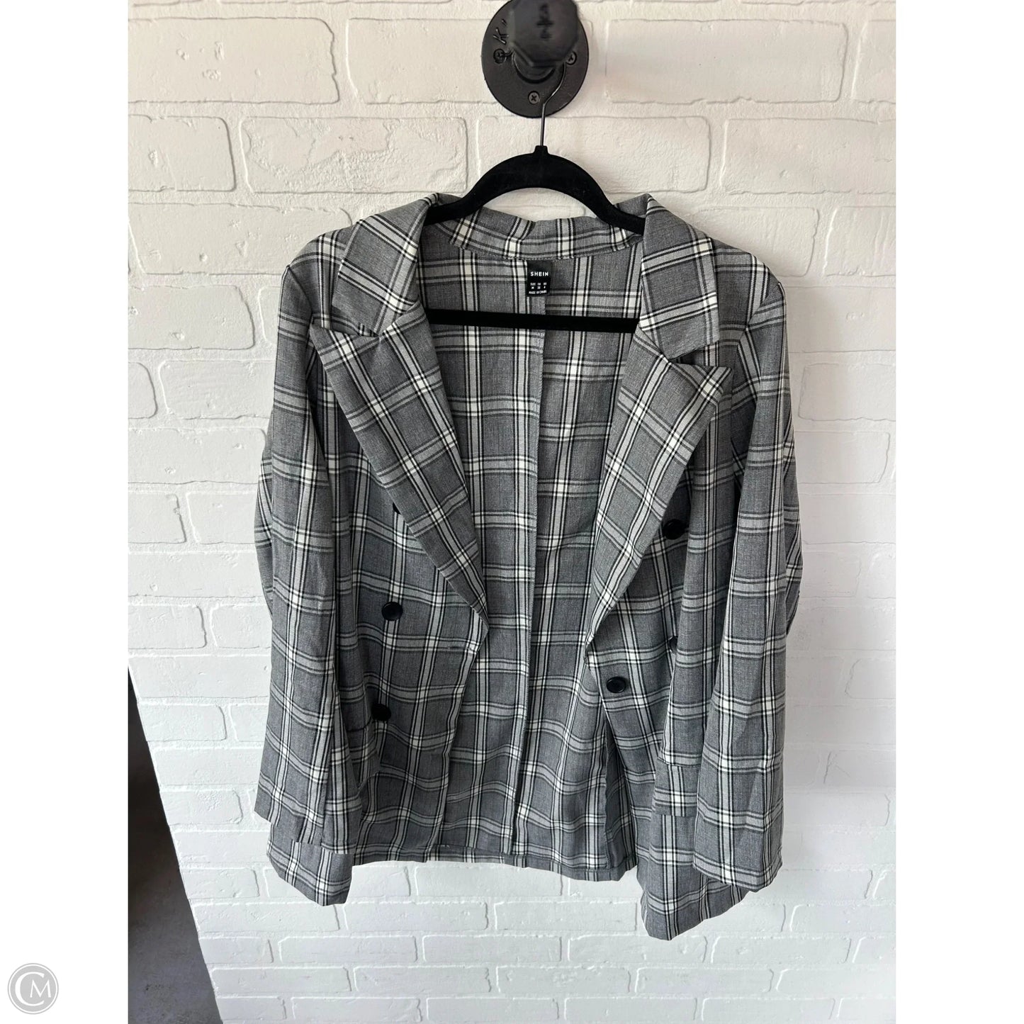 Blazer By Shein In Grey, Size: S