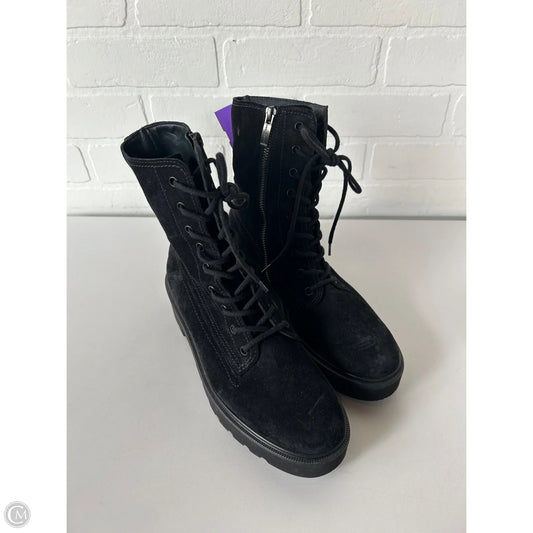Boots Mid-calf Flats By Paul Green In Black, Size: 7.5