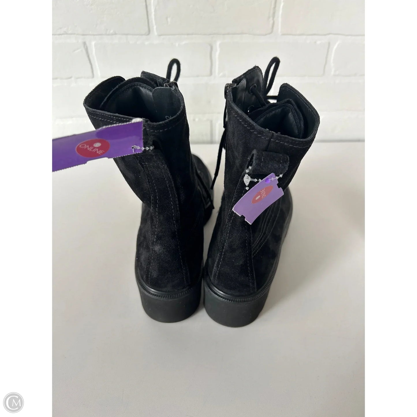Boots Mid-calf Flats By Paul Green In Black, Size: 7.5