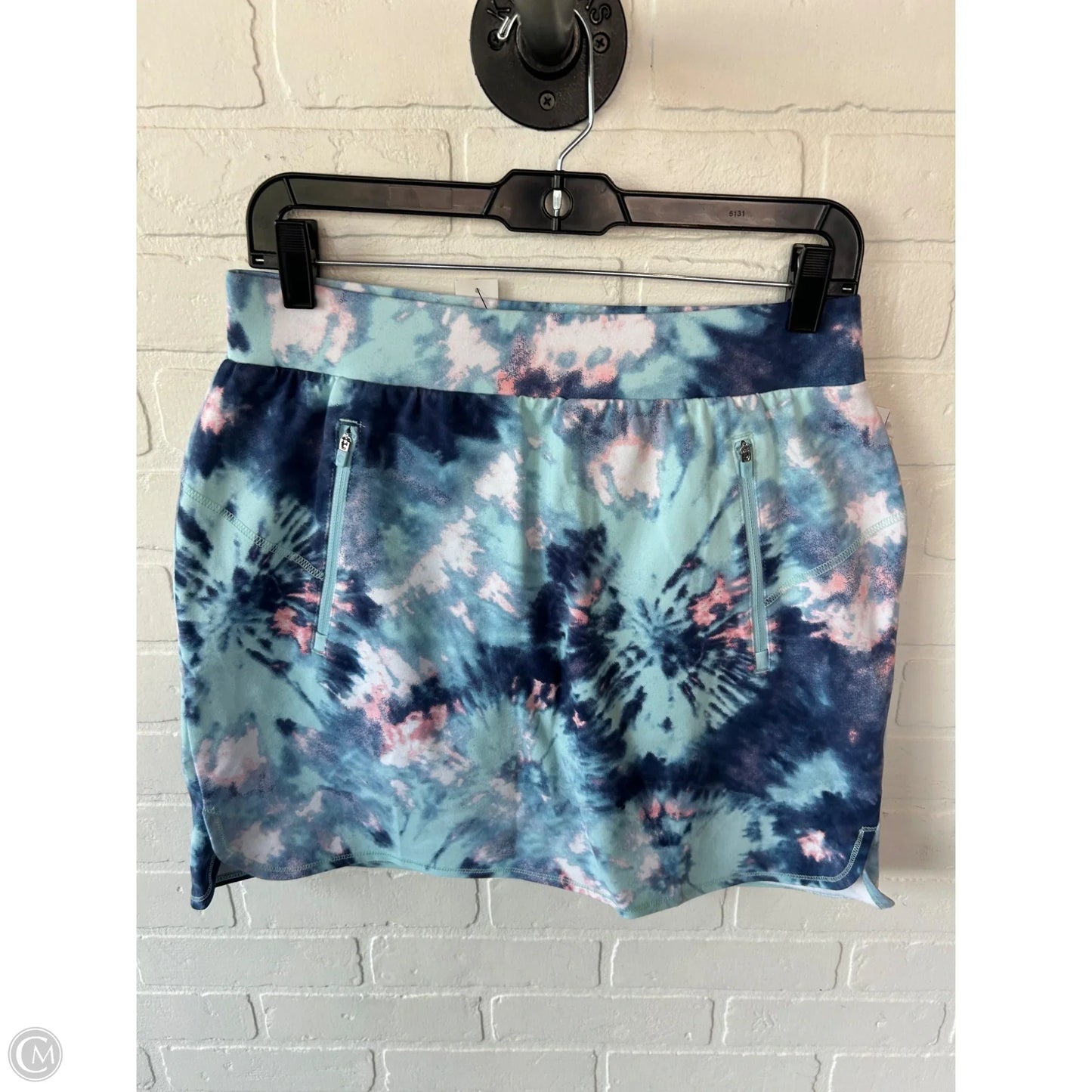 Skort By Talbots In Blue & Pink, Size: 4