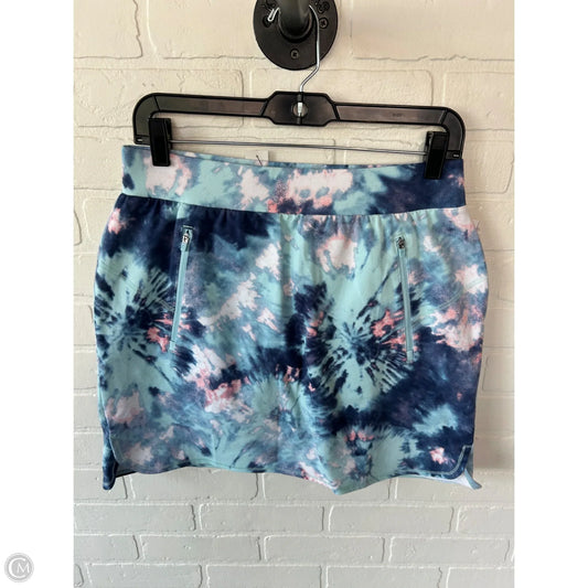 Skort By Talbots In Blue & Pink, Size: 4